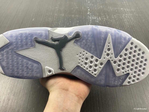 Grey Cool Jordan Air 6 CT8529-100 1213